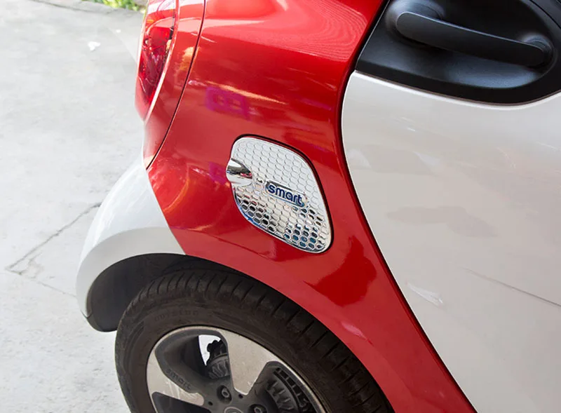 Для- Mercedes Smart 453 fortwo крышка топливного бака Защитная крышка наклейка внешняя отделка украшения автомобильные аксессуары