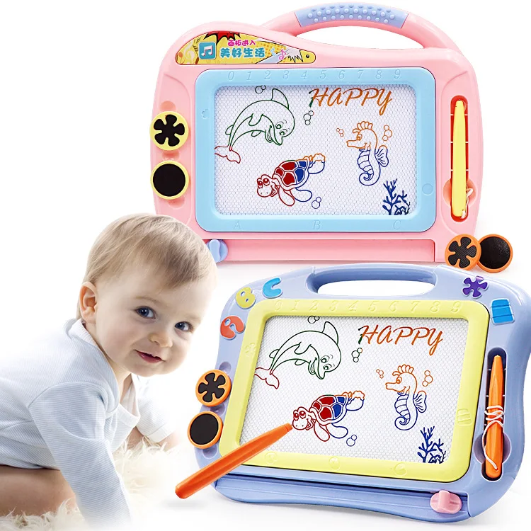 

New Style with Album of Painting Children Smart Large Size Magnetic Color Doing Homework Drawing Board Early Education Doodle To