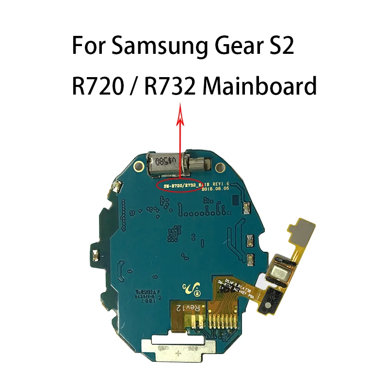 ZUCZUG оригинальная материнская плата для samsung gear S2 R720/R732 основная плата док-станция для SM-R720/R732