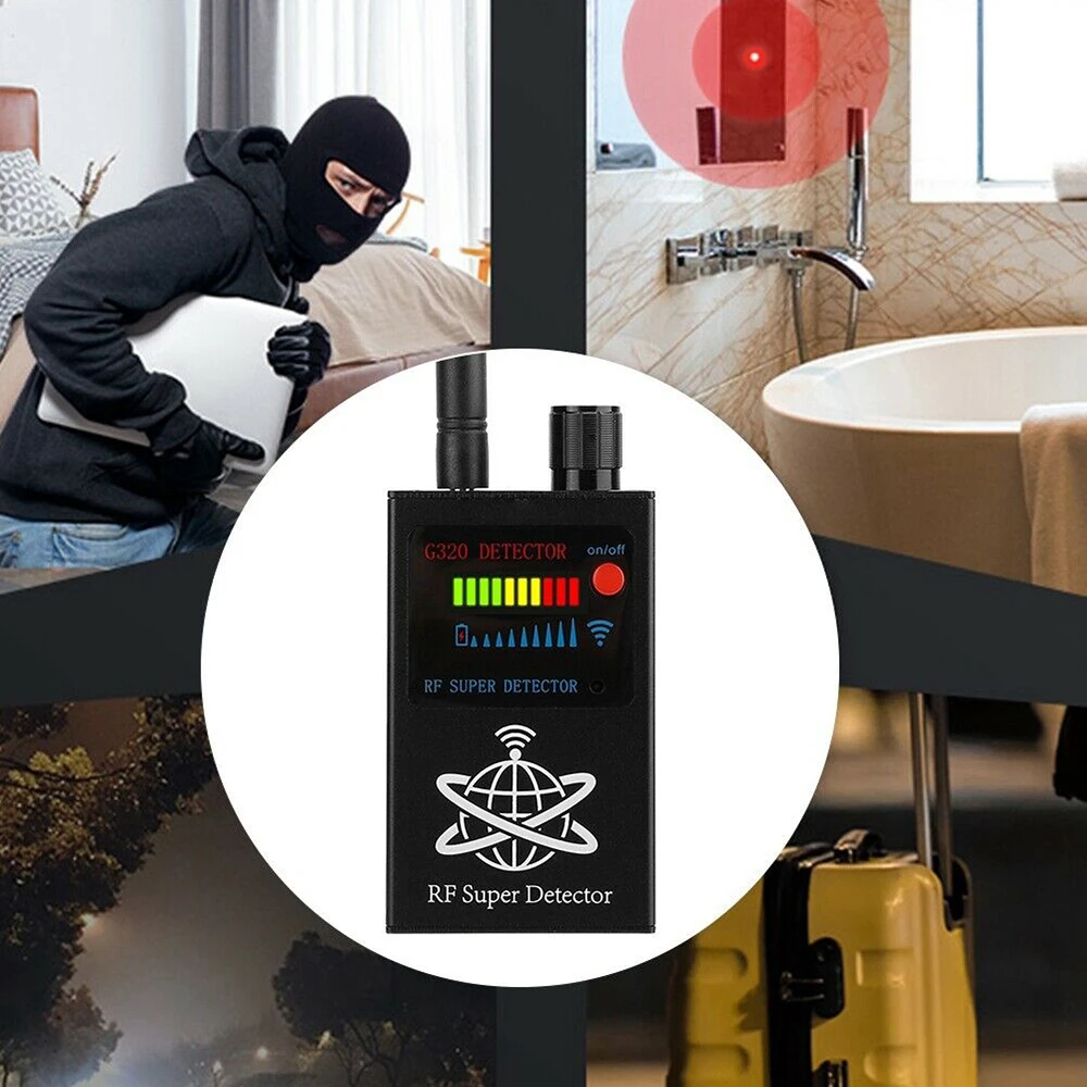 

G320 EU anti-eavesdrop anti-sneak shot detector Anti-Spy GPS Wireless Signal Automatic Detector Protect Security anti-tracking