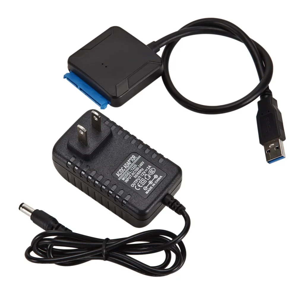 Высокоскоростной кабель-Переходник USB 3 0 к SATA для 2 5/3 5 HDD SSD жесткого диска США