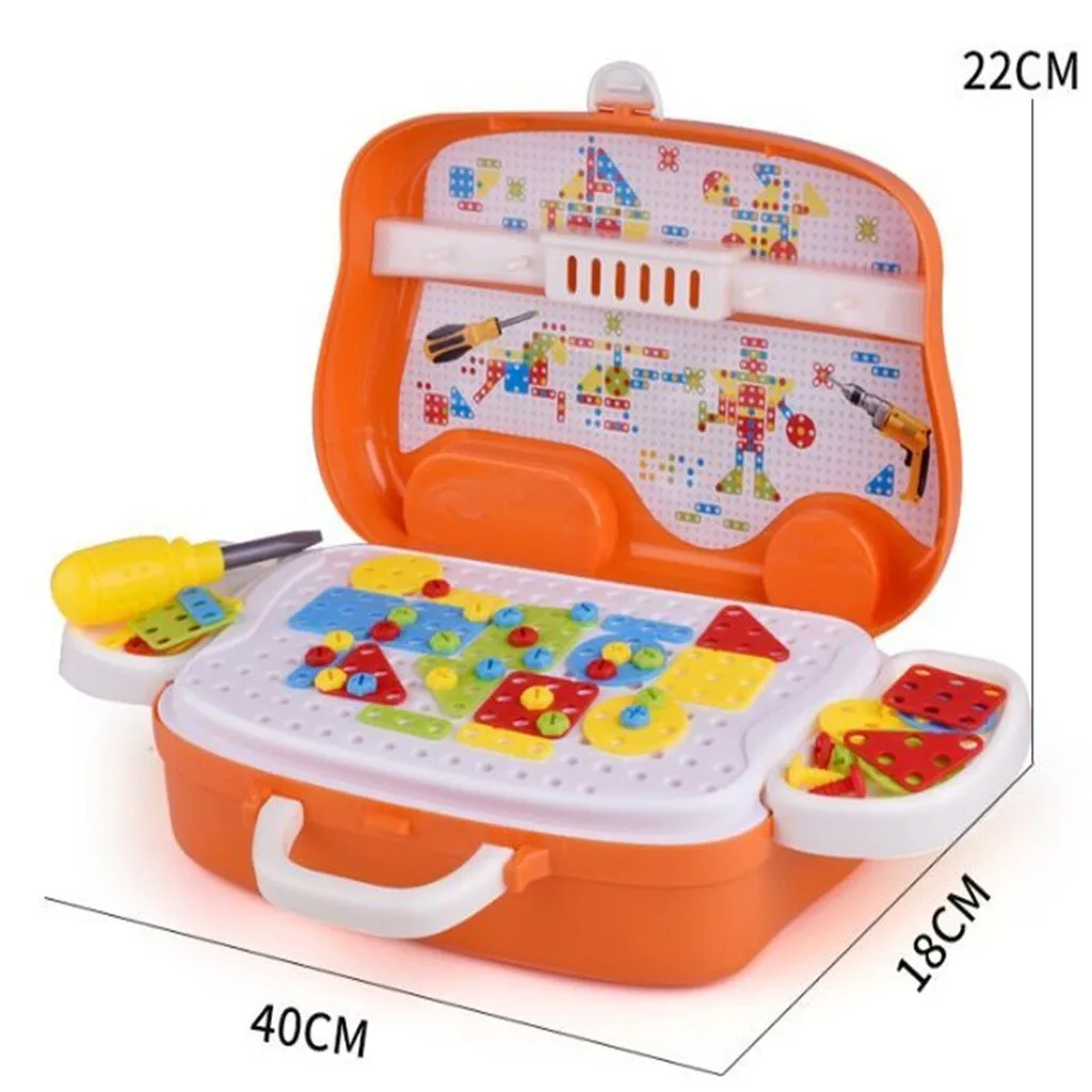 1 компл. Монтессори дрель винт группа ролевые игры игрушки для детей обучение образование DIY ремонт инструмент игрушки Детский подарок# g4