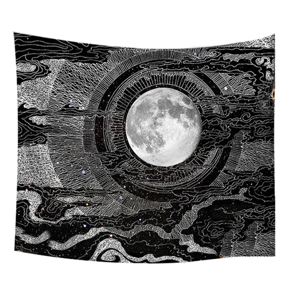 Sun Moon/печать настенный гобелен, ковер дома пледы Одеяло крышка Свадебные украшения дома Декор йога коврик спальный гобелен