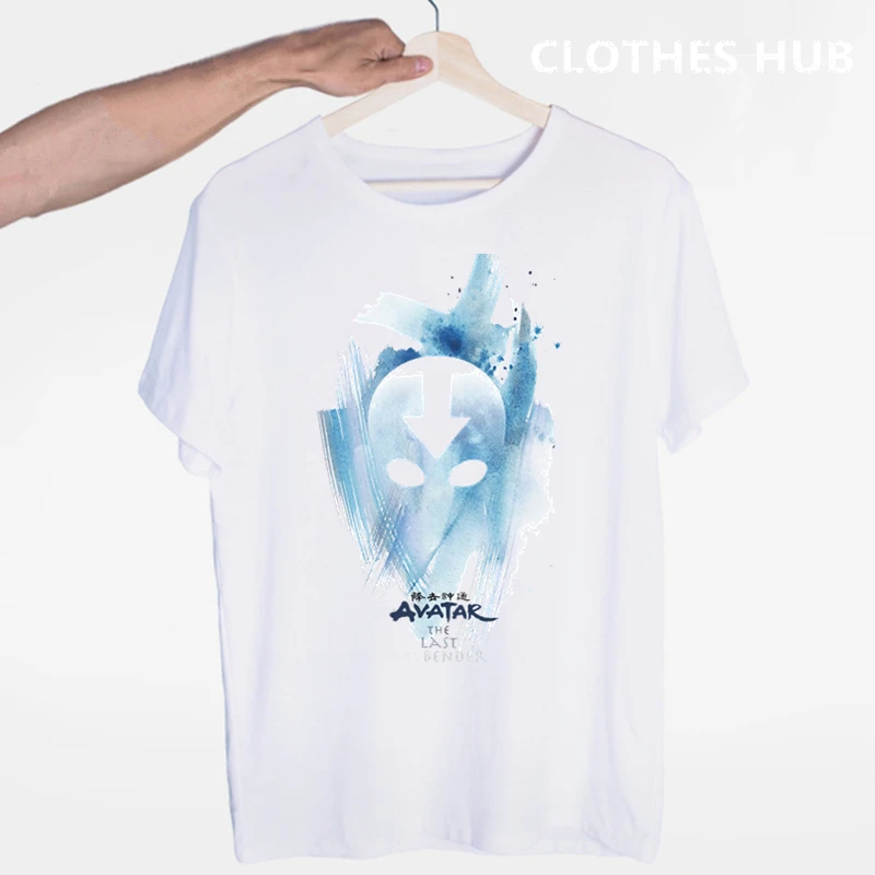 

Avatar the last airbender Aang Avatar New Fashion Hip Hop T Shirt Men Women Harajuku T-Shirts Print Tees Tops