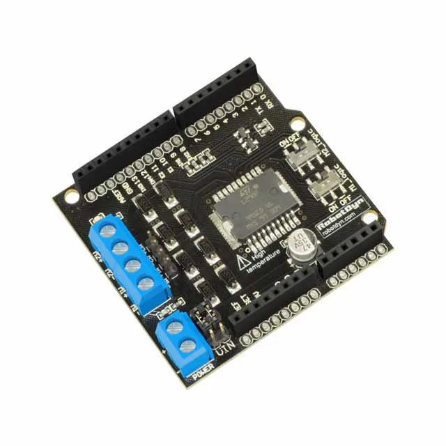 

A12-- Motor Shield L298P 2A 2-motors For Arduino
