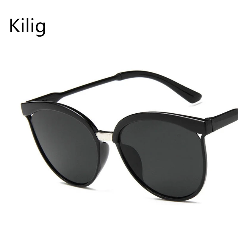 Kilig, брендовые дизайнерские солнцезащитные очки, женские, Роскошные, пластиковые, солнцезащитные очки, классические, Ретро стиль, кошачий глаз, уличные, UV400, Oculos De Sol Gafas