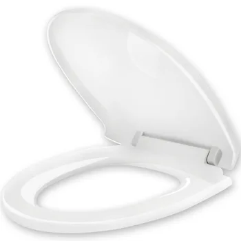 

Brand New Luxury Bathroom Sow Soft Close White Toliet Seat Wc Heavy Duty