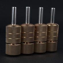 Высокое качество Профессиональная 25 мм медная ручка само-задняя трубка задняя Татуировка ручка татуировка трубка с задней стволовой#502