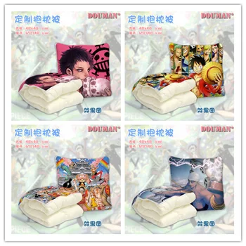 

One Piece Anime Customized Foldable Quilt Summer Decoration Bed Home Throw Pillow Air Condition Blankets Unisex NEW