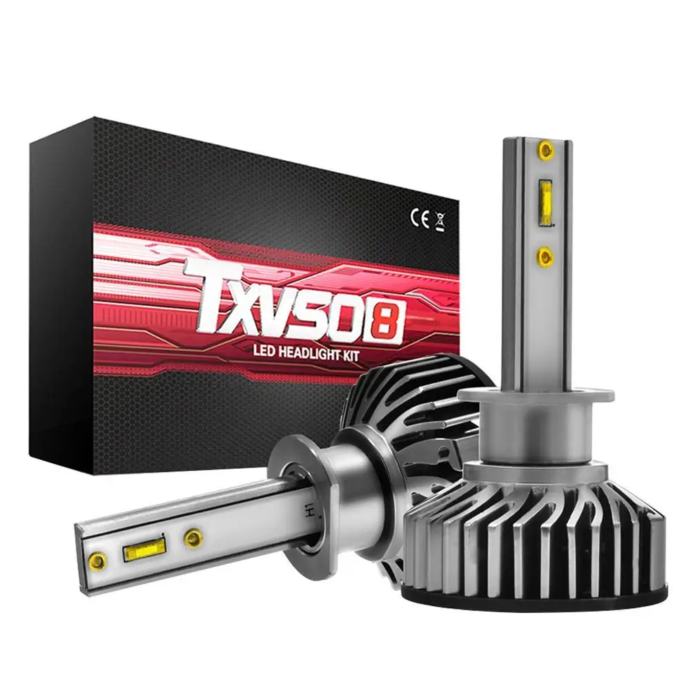 Комплект фар 9005 HB3 9006 HB4 для Авто 12V Светодиодный светильник 50W 10000LM 2 шт. фар автомобиля мини-лампа H7 светодиодный лампы H1 светодиодный H7