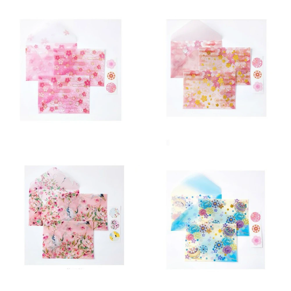  Lychee LIfe 3pcs Creative Invitation Greeting Card with Envelope Wedding Party Invitation Envelopes - 4.00017E+12