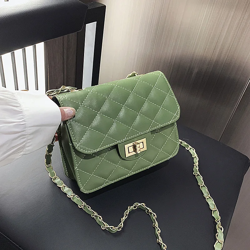 

WOMEN'S Shoulder Bag Pu 2019 Summer Hot Selling WOMEN'S Bag Cross-body Chain Bag