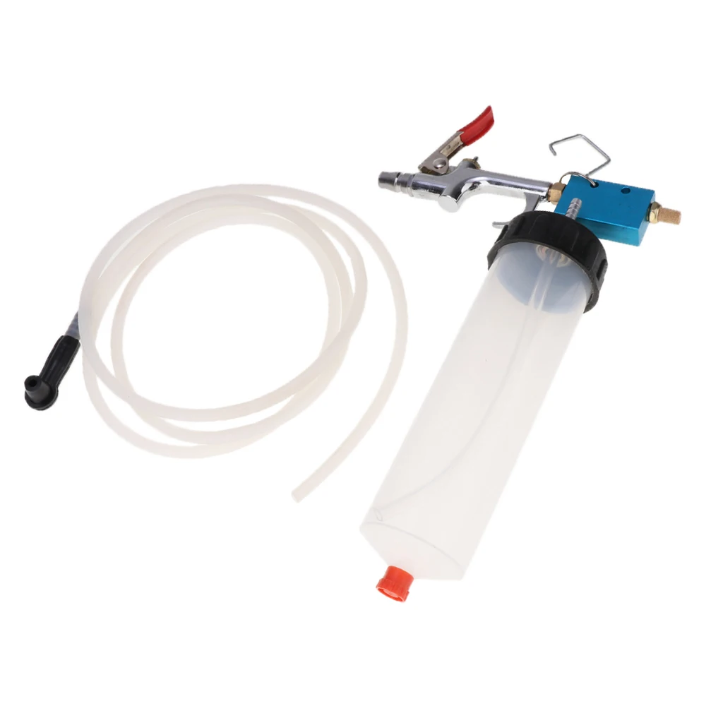 Universal Replace Brake Fluid Pump Oil Drained Tool Air - Extractor Bleeder Kit