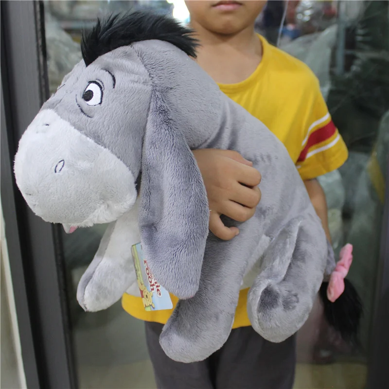 1 шт. 36 см 14 '' серый Eeyore Ослик материал животных милые мягкие плюшевые игрушки куклы день рождения Детская Подарочная коллекция