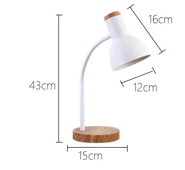 Modern desk lamp simple college dormitory eye protection study desk light office study bedroom bedside table lamps mx7241404