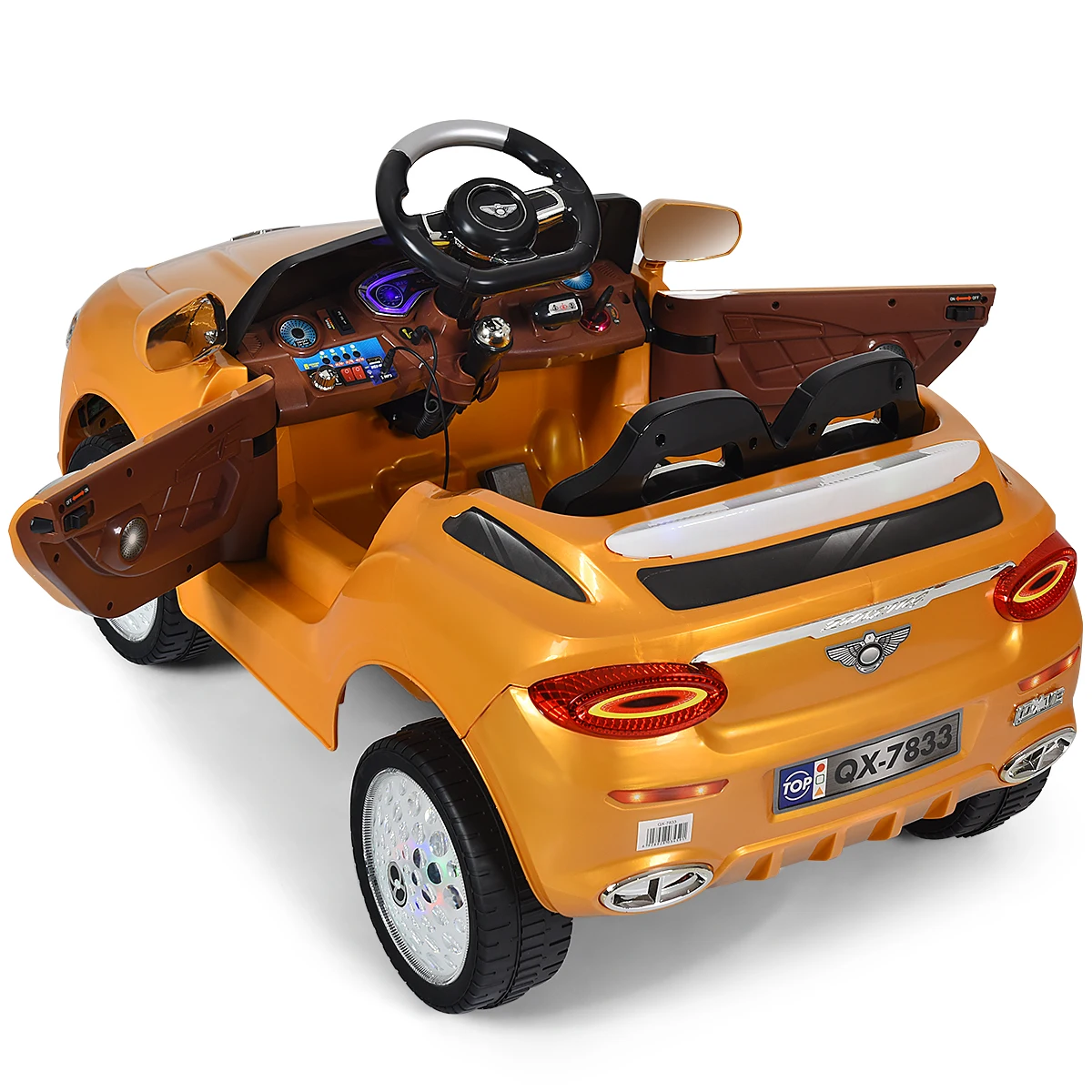 coche a bateria para niños con radiocontrol