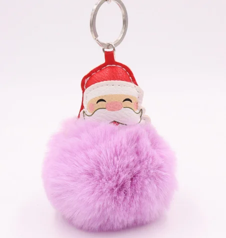 Wooden Christmas Decoration Xmas Tree Pendant 3D Hanging Home New Year Party Bauble Decoration Christmas Ball Xmas Key Ring - Цвет: 14