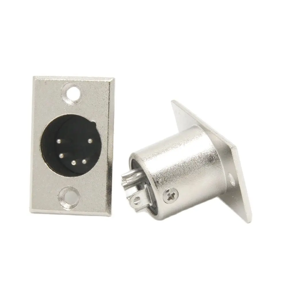 5pin Ohm Xlr Connector For Professional Audio Equipment Speaker