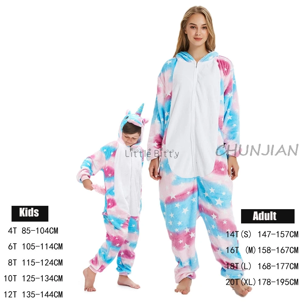 Unicornio, пижама для пары, женская модная забавная Пижама, Мужская стежка, пижама с животными, панда, комбинезоны, косплей, Oneise - Цвет: LA22