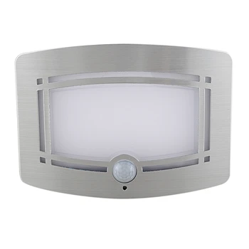 

10 LED Wireless Light-operated Motion Sensor Activated Battery Operated Sconce Wall Light (1)
