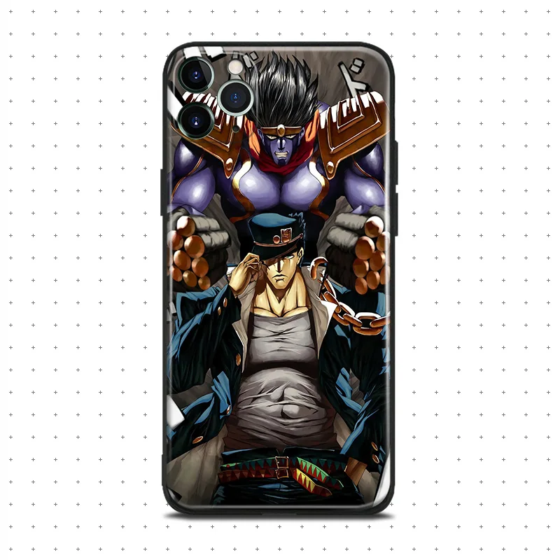 Star platinum jotaro manga jojo аниме для iPhone se 6 6s 7 8 plus x xr xs 11 pro max Мягкий силиконовый чехол