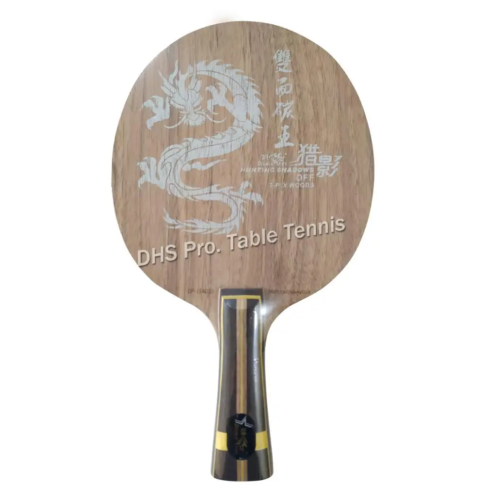 Double Fish table tennis rubber with sponge pingpong bat racket blade paddle 