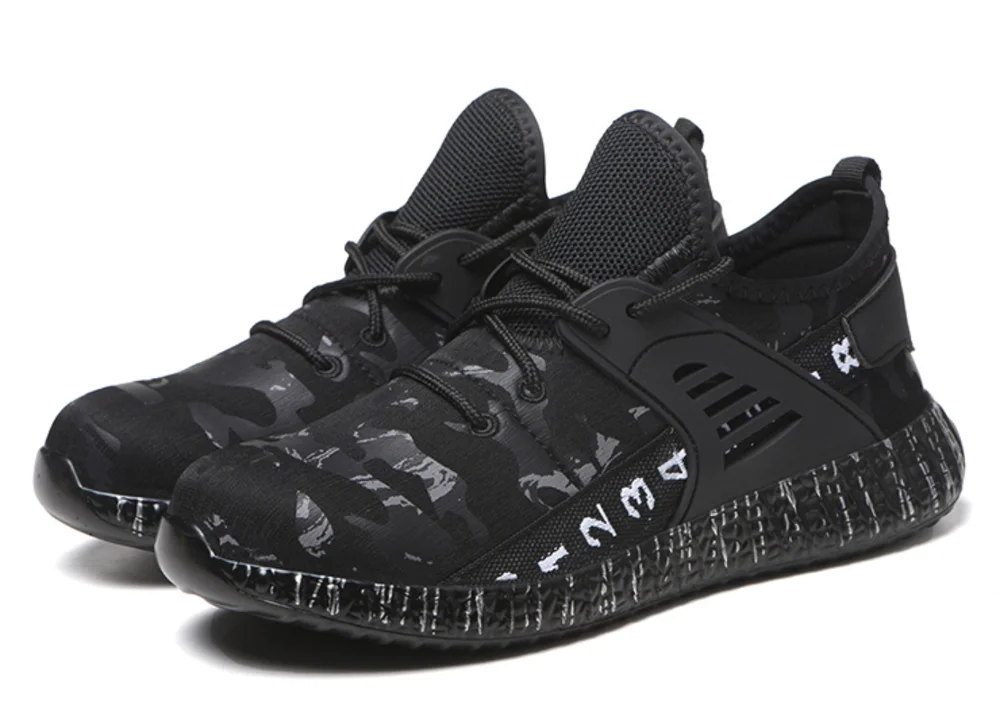 Dropshipping Indestructible Ryder Shoes Men And Women Steel Toe Air Safety Boots Puncture-Proof Work Sneakers Breathable Shoes