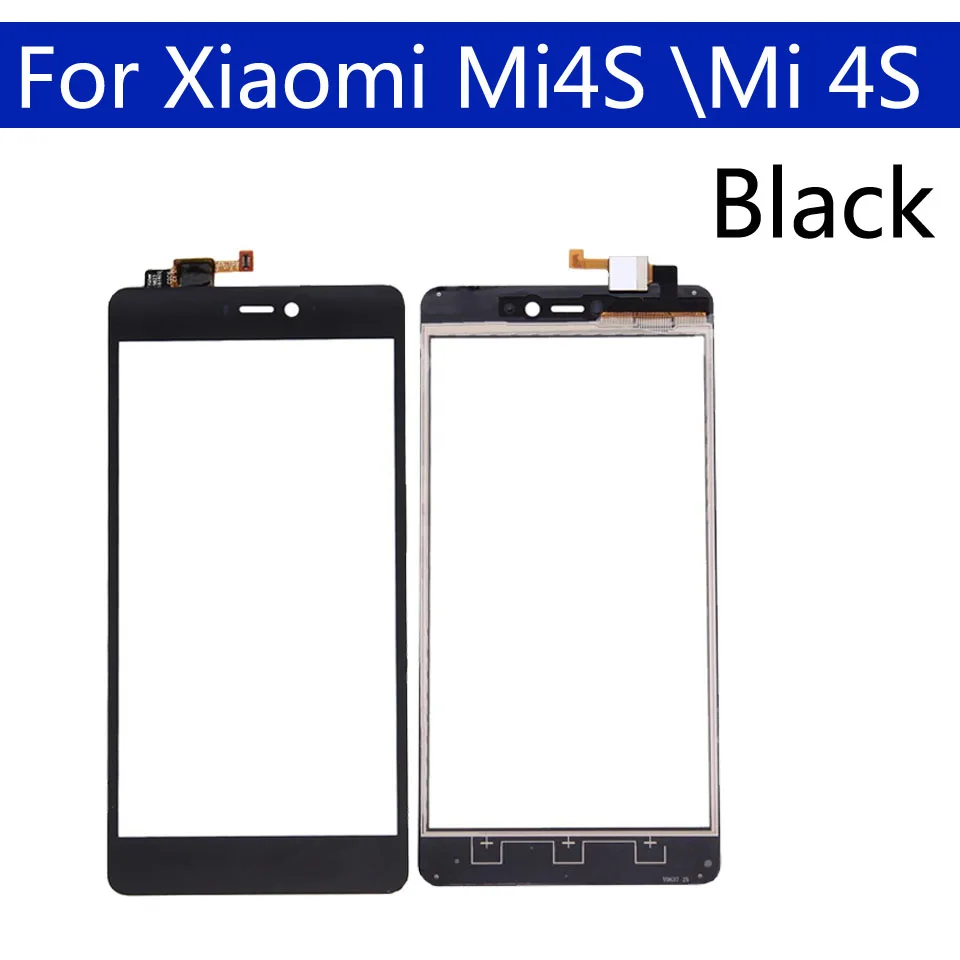 5," сенсорный экран для Xiao mi 4S \ mi 4S Сенсорная панель Сенсорный ЖК-дисплей стеклянная линза Панель дигитайзер Запасные части