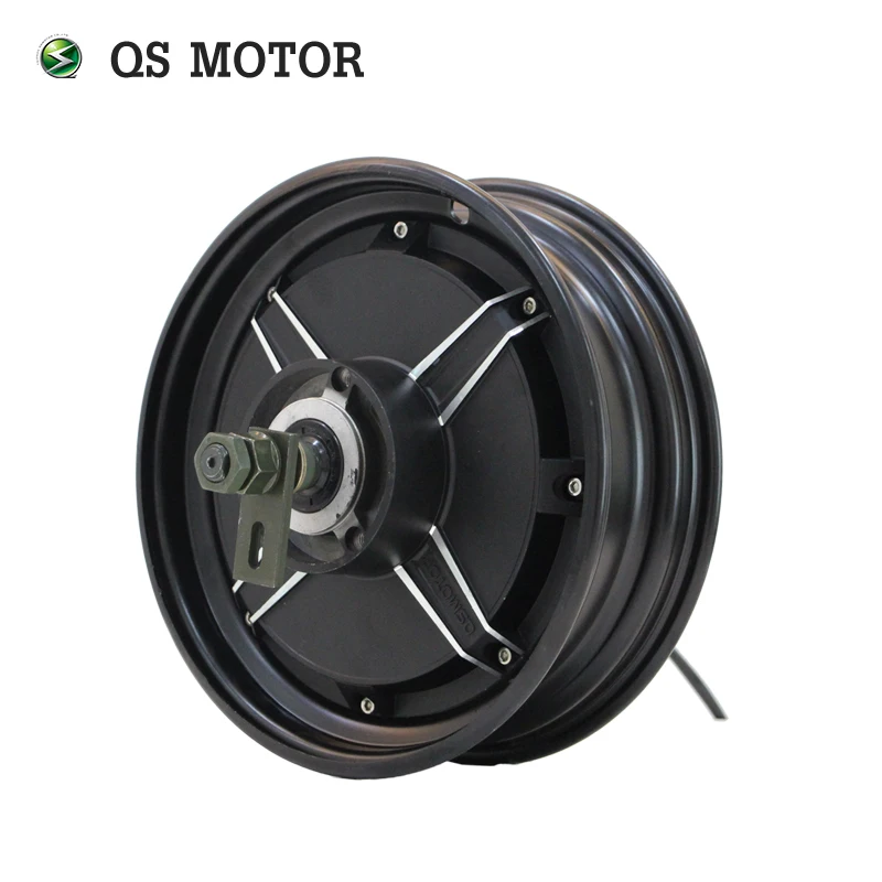 

QS Motor 10*2.15inch 2000W 205 45H V3 Low Power BLDC Motor in Wheel Hub Motor for Electric Scooter