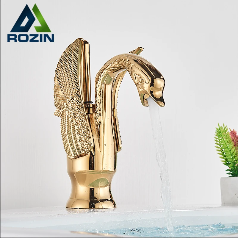 Details about   Brushed Golden Basin Tub Faucet Concealed Embedded Box Single Handle Mixer Brass 