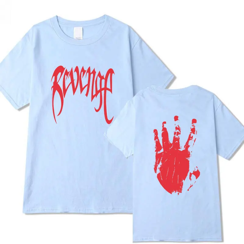 

Xxxtentacion T Shirt Women Men Hip Hop Rapper Xxxtentacion Revenge Short Sleeve Funny Tshirt Hipster Tee Shirt Homme 2XL