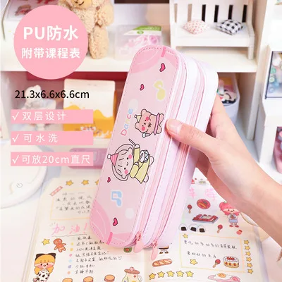 Korean Cute Animal Roll Up Pencil Case – Original Kawaii Pen