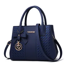  Fashion Women Handbags Tassel PU Leather Totes Bag Top-handle Embroidery Crossbody Bag Shoulder Bag Lady Simple Style Hand Bags 