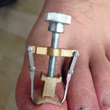 Wrastające paznokcie stóp Toe pielęgnacja paznokci narzędzia profesjonalne urządzenie korektor plików Pedicure Foot Orthotic acroonyx Onyxis ochraniacz na haluksy