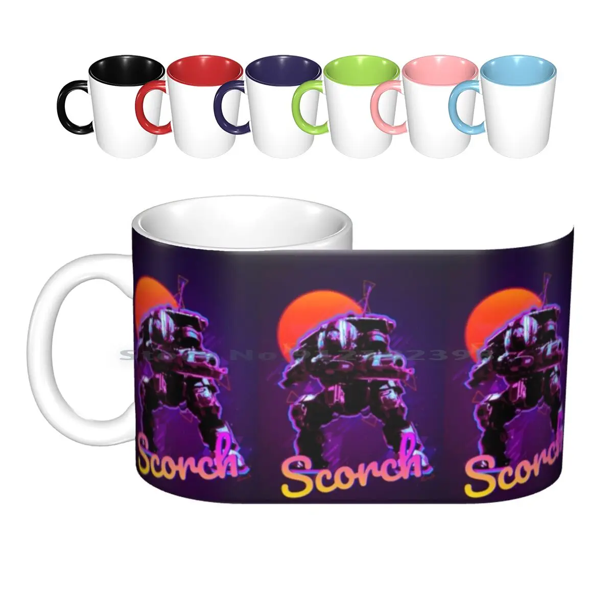 Titanfall 2 Scorch Tazze In Ceramica Tazze Da Caffè Tazza Da Tè Al Latte Titanfall 2 Titanfall 2 Scorch Apex Legends Creative