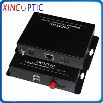 

1Ch Telephone to Fiber Optic Converter PCM Voice Over Fiber Optic Media Converter With 1ch 10/100M Ethernet,20KM,FC