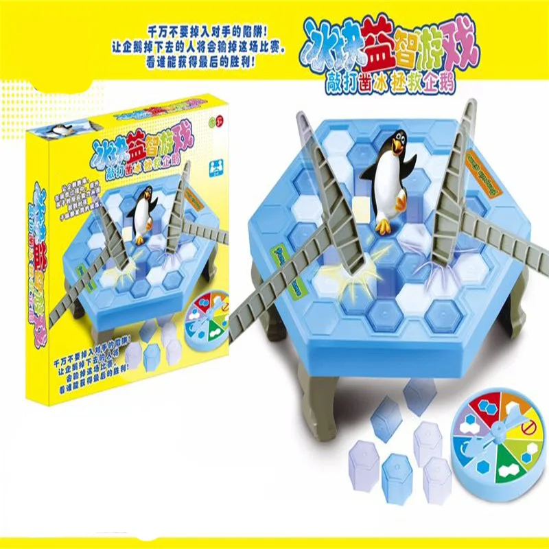 

2017 New Products Freezing Point Save Penguin Ice-Breaking Taiwan qiao bing Toy CHILDREN'S Toy Interactive Educational 003513