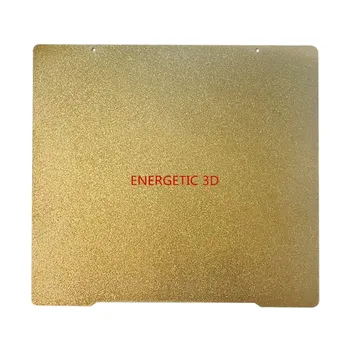 

ENERGETIC New Double-sided Textured and Smooth PEI Powder-coated Spring Steel Sheet Heat bed for Prusa i3 Mk3 3D Printer