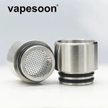 

75pcs/lot SS 810 Drip Tip Prevent splashing oil For 810 Thread Vaporizer Tank TFV12 Prince ijust 3 TFV8 Tank Wholesale