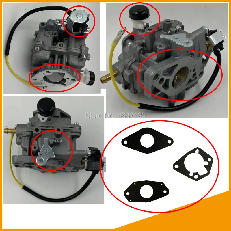Колер карбюратор для GX690 CH20S KL-3135 KL-3100 KL-1000 KGE12E3 топливный генератор двигателя карбюратора
