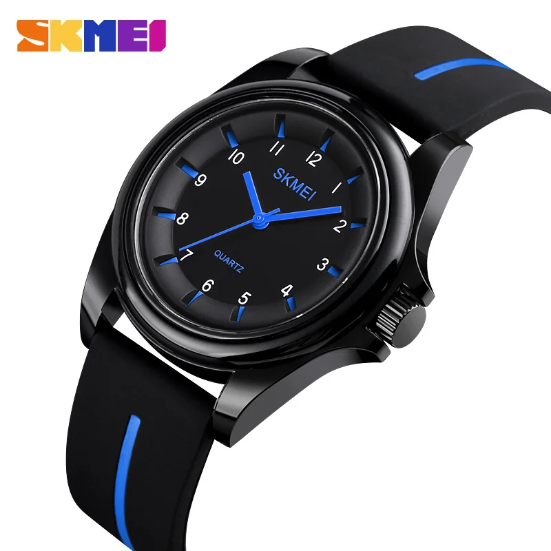 

SKMEI Men Women Watch Quartz Wristwatches Fashion Sports Watches Waterproof Personality Colorful Silica Gel Clock Men's Watches