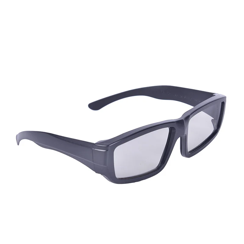 Пассивные круговые поляризационные 3D очки с клипсой для 3D ТВ кино пленка 3D стерео очки для ТВ Настоящее D 3D кино s