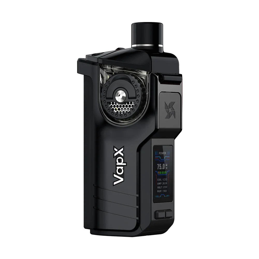VapX гейзер Pod Системы комплект приведенный в действие 21700/18650 Батарея 100 Вт