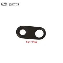 Gzm-части, 100 шт./лот, задняя камера, объектив для iPhone 7 Plus, задняя камера, кольцо, держатель со стеклянной крышкой, запасные части