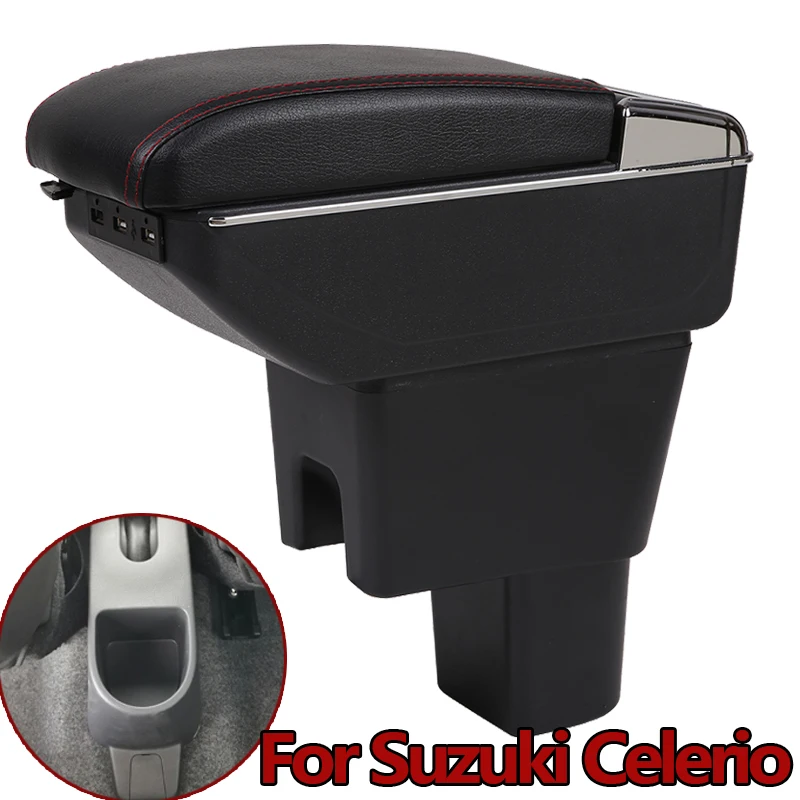 For Suzuki Celerio Armrest Box Celerio Universal Car Central Armrest