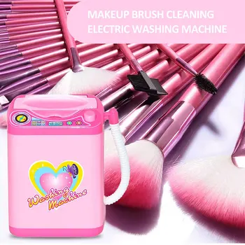 

Cleaning Washing Machine Brush Cleaner Electric Cosmetic Washing Machine Toys Mini Toy Pink Health Makeup Kids Beauty Tool