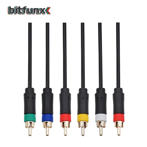 Bitfunx PS2/PS3 Component Cable 1.8m Premium High Resolution Game Cable Accessories For Sony PlayStation 2/3 - Image 4