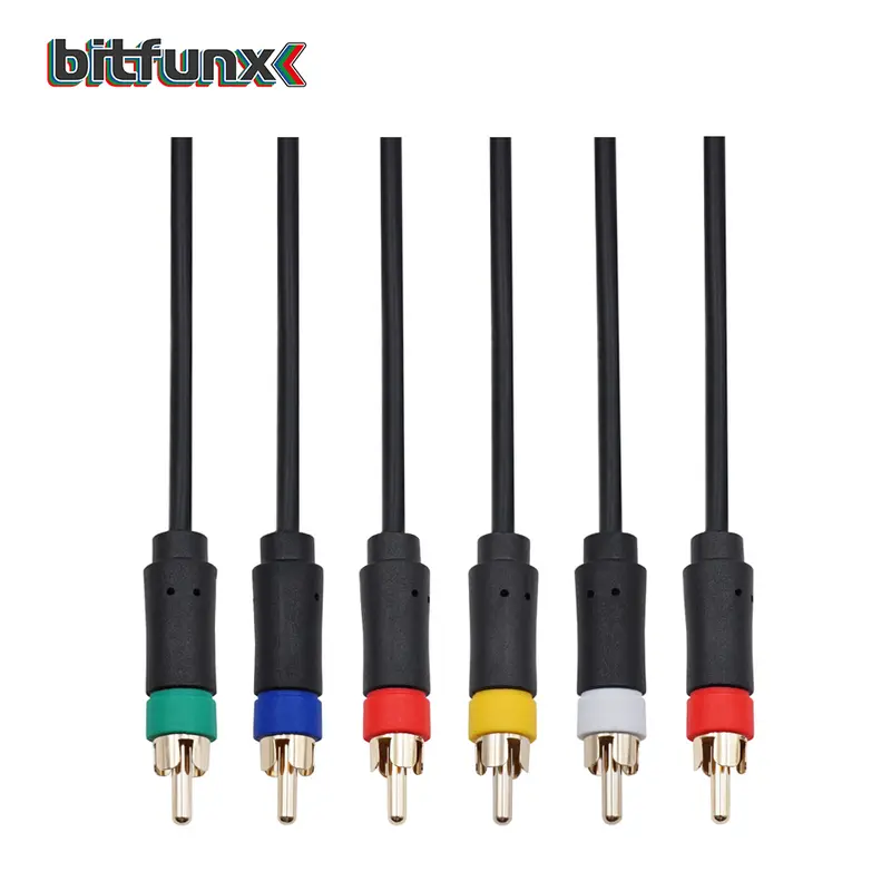 Bitfunx PS2/PS3 Component Cable 1.8m Premium High Resolution Game Cable Accessories For Sony PlayStation 2/3 - Image 4