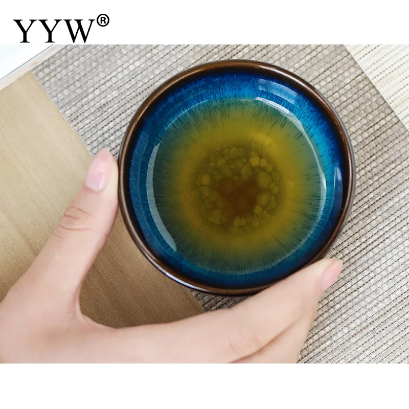 1 шт. китайский керамический чайный стаканчик ледяная треснутая чашка для глазури чайный набор кунг-фу маленький фарфоровый чайный чаша чайные аксессуары посуда для напитков