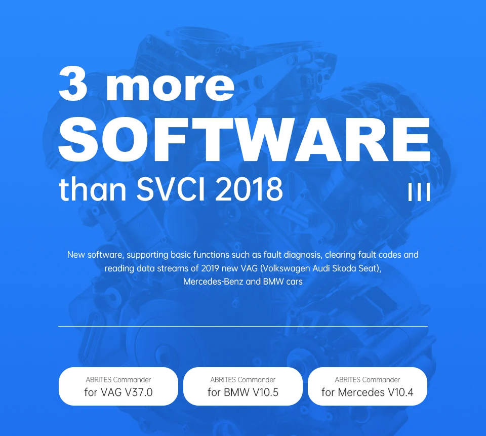 Автомобильный Стайлинг FVDI ABRITES Commander сканер с 18 программным обеспечением диагностический инструмент версия SVCI ключ программист